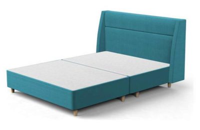Studio by Silentnight Geo Double Bed Frame - Teal.